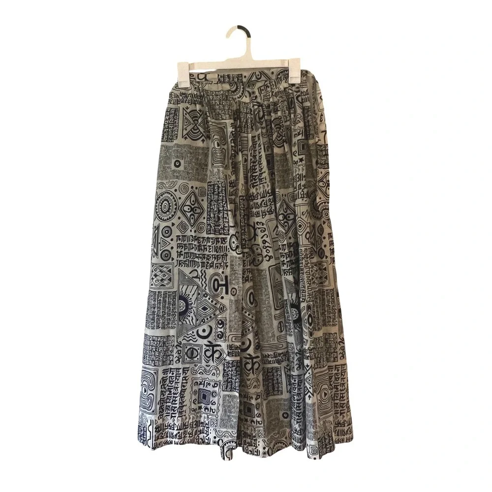John Meyer of Norwich Vintage Wrap Skirt Print Small Fashion Heritage Ivy League